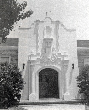 Original Lamar Elementary building prior to any additions